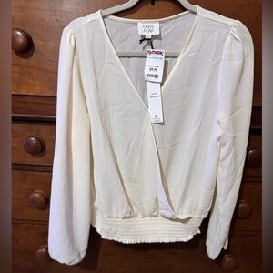 Olive and Oak Sheer Top